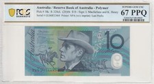 Last Prefix GL06 2006 Macfarlane Henry $10 Banknote PCGS 67 PPQ