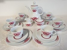 Kaffeeservice Winterling Kirchenlamitz Bavaria 21 tlg Porzellan ca. 60er-70er  