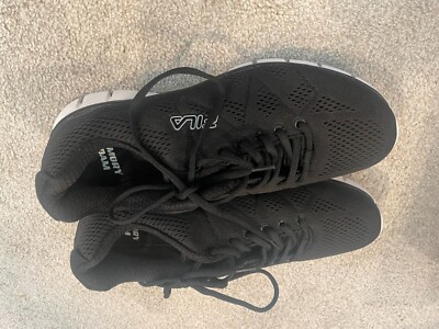 Fila Mens Refractive Memory Foam 1SG30296-013 Black Running