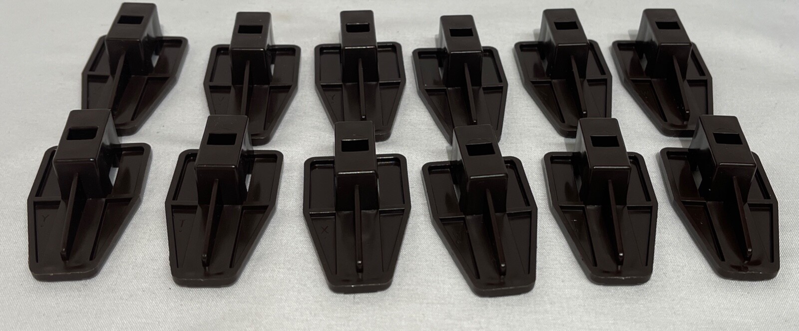 KENLIN GENUINE (QTY. 12 Case Runners ) Plastic Glides, Stop Guides