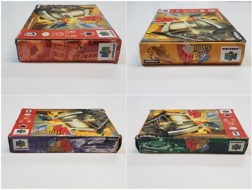 Vigilante 8 2nd Offense N64 Original Nintendo 64 Box & Manual Only *damage - Picture 7 of 22