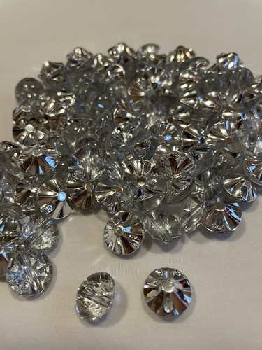6 Bag Lady Bug Pyramid Diamond Army Military Gold Button Brass Plastic Sew Needl - Picture 4 of 8