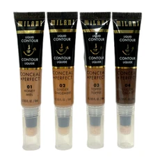 Milani Liquid Contour Conceal + Perfect (0.2fl/8ml) Lot Of 3, You Pick! NEW!