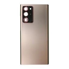 Back Glass with Camera Lens for Samsung Galaxy Note 20 Ultra Bronze Aftermarket