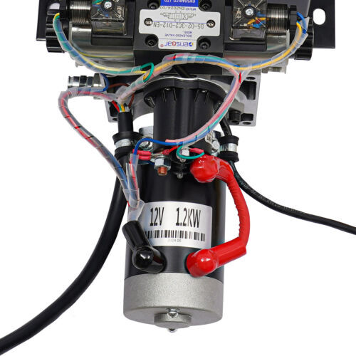 8 Quart Double Acting Hydraulic Pump 12V DC Dump Trailer Power Unit Wireless R/C - Bild 10 von 16