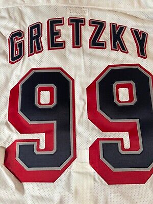 NHL NY Rangers Wayne Gretzky Game Issued Jersey 98-99 NHL NY Rangers Wayne Gretzky Game Issued Jersey 98-99