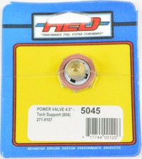 Aed 5045 Holley 4.5 Power Valve Single Stage High Flow Carburetor Carb 4.5