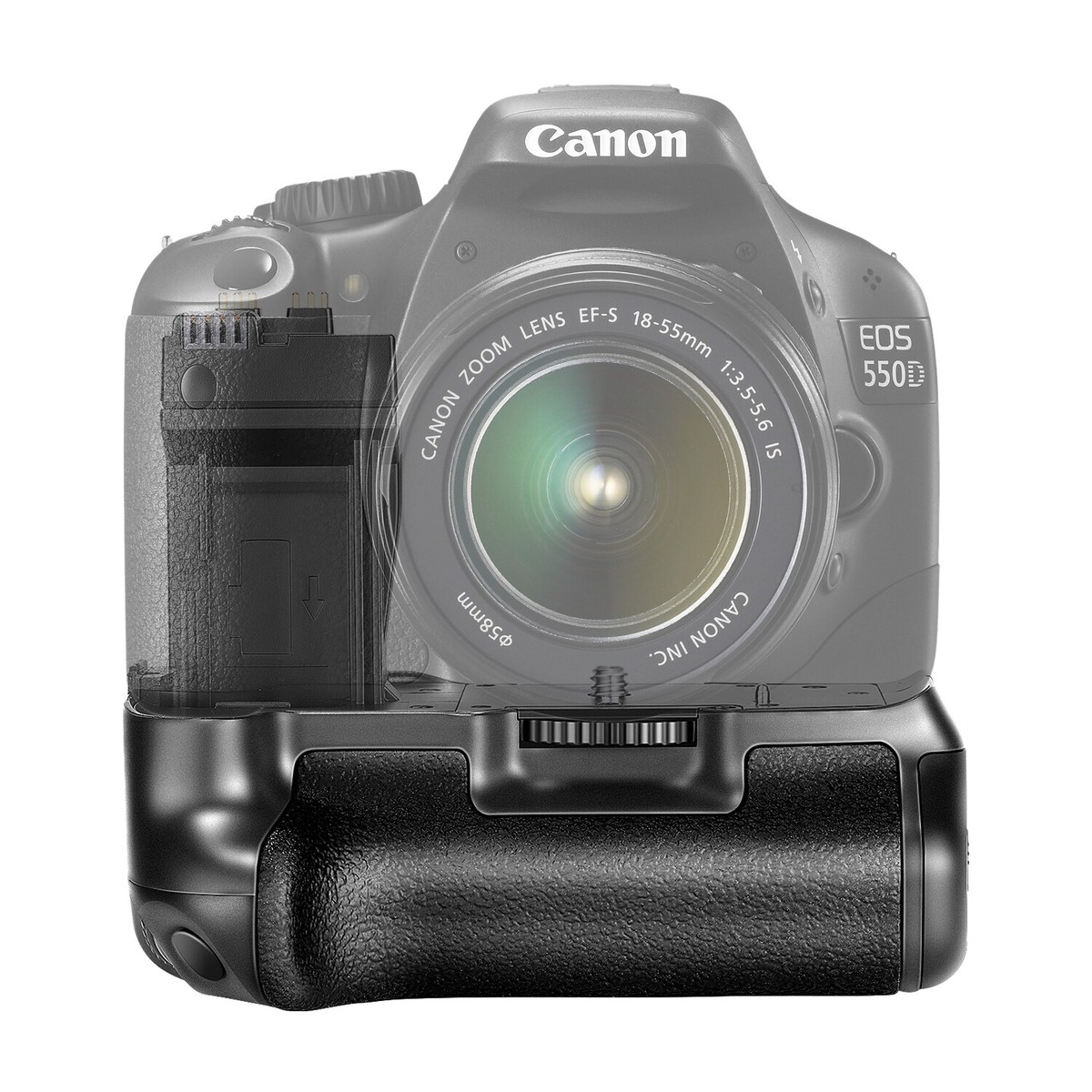 Pro BG-E8 Replacement Battery Grip for Canon EOS 550D/600D Rebel 
