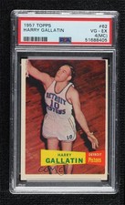 1957-58 Topps Harry Gallatin #62 PSA 4 HOF 0ls