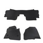 Black TPE Floor Mats for Chevrolet Bolt EV 2017-2023 Waterproof Car Carpet