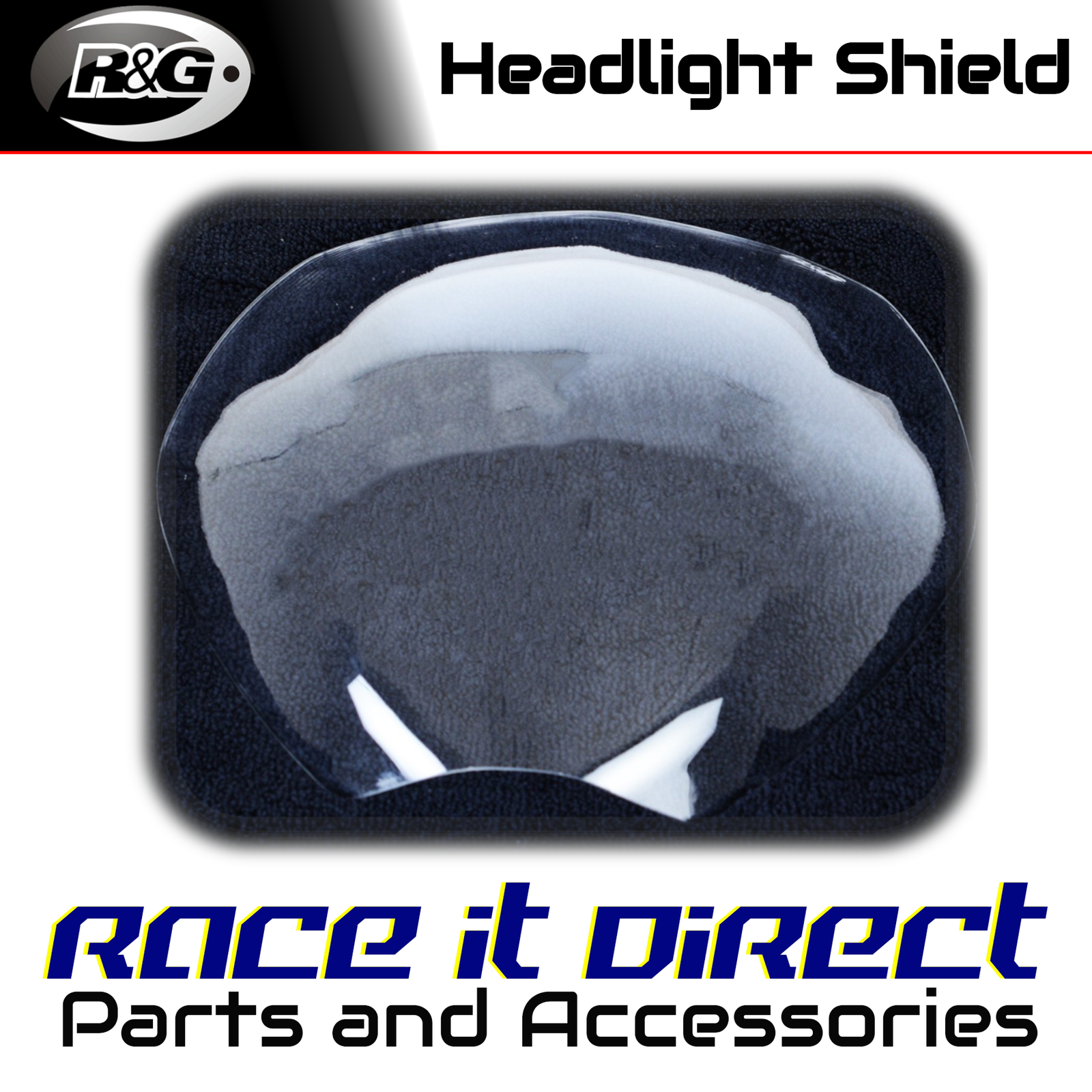 R&G - HLS0062CL - Headlight Shields