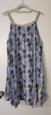Boho Peasant Dress Free Size Lagenlook Hippie Flowy Ethereal Artsy