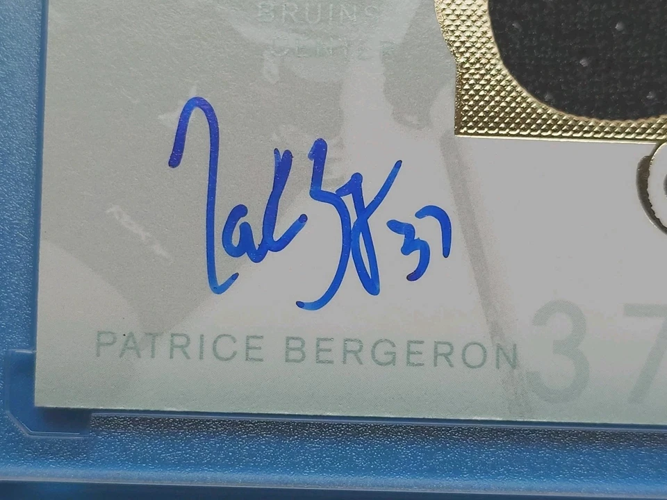 Autographed Patrice Bergeron and Eric Staal - O-Pee-Chee Premier Pairing  /50 - Image 3 of 4