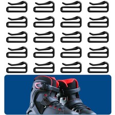 20 Pack Snowshoe Strap Clips, Multipurpose Snowshoes Replacement Clips