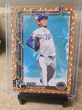 2025 Topps Holiday - Cole Ragans #H63 Gold Holiday Lights