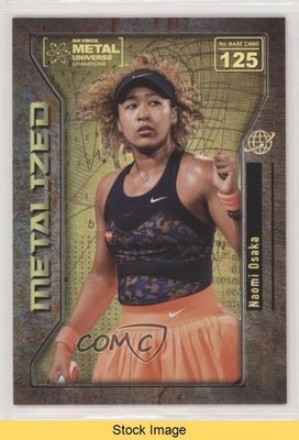 2021 Skybox Metal Universe Champions Gold Spectrum Naomi Osaka #125 READ 6o2