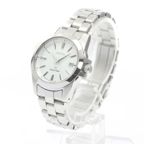 SEIKO GRAND SEIKO STGF057/4J52-0AA1 29mm SS Silver Dial Date Quartz #C576 image 2