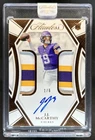 2024 Panini Flawless JJ McCarthy Rookie Dual Patch Auto Bronze RC #/6 Vikings