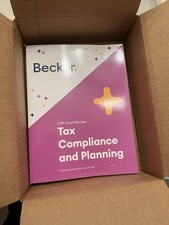 Brand new Becker CPA Exam Review Tax Complian...