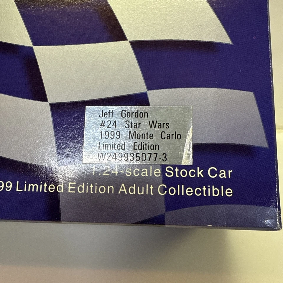 Jeff Gordon Star Wars Episodio 1 1999 coche edición limitada 1:24 Foto 3 de 4
