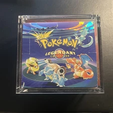 Empty - Pokemon Legendary Collection Booster Box & Acrylic Display Case - Empty