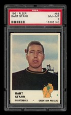 1961 Fleer Set-Break # 88 Bart Starr PSA 8 NM-MT