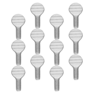 #ad 12 Pcs Stainless Steel Thumb Screws Rotating Fork Screws Air Fryer Oven Parts $15.48