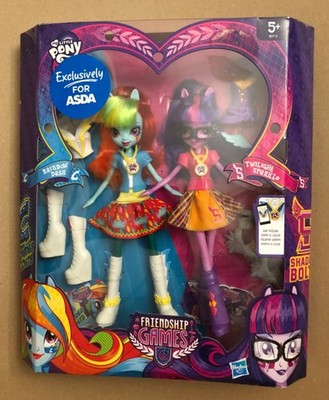 Vintage EQUESTRIA GIRLS My Little Pony RAINBOW DASH & TWILIGHT SPARKLE Puppen
