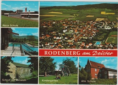Rodenberg Deister - AK um ~1980 - Landkreis Schaumburg Hannover Ansichtskarte