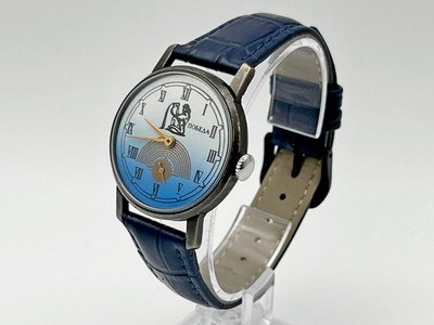 POBEDA Zodiac Sign Aquarius Vintage ZIM 2602 Wristwatch USSR Serviced Watch