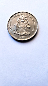 Bahamas 5 Cents 1998 Copper-Nickel KM#3 256