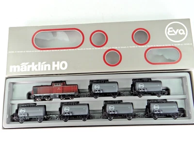 Märklin 2855 Kesselwagen Zug-Set EVA mit BR 212, AC, HO, Umbau Digital mit 60901 - Bild 1 von 4