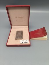 S.T. Dupont Vintage Reibrad Feuerzeug | Linie 1 | mit OVP & Begleitheft 