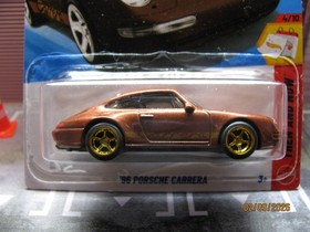 2026 Hot Wheels Bronze '96 Porsche Carrera Then n Now w/Real Riders Wheel Swap
