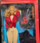 Mattel Barbie Show'n Ride Equestrian Fashion Doll 1986 Vintage Original