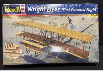 Revell Wright Flyer First Powered Flight Model Kit Sealed 100th Anniversary 2003