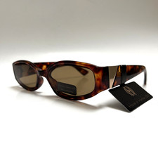 House of Harlow 1960 Slim Rectangle Oval Sunglasses Tortoise Shell NWT Brown XX