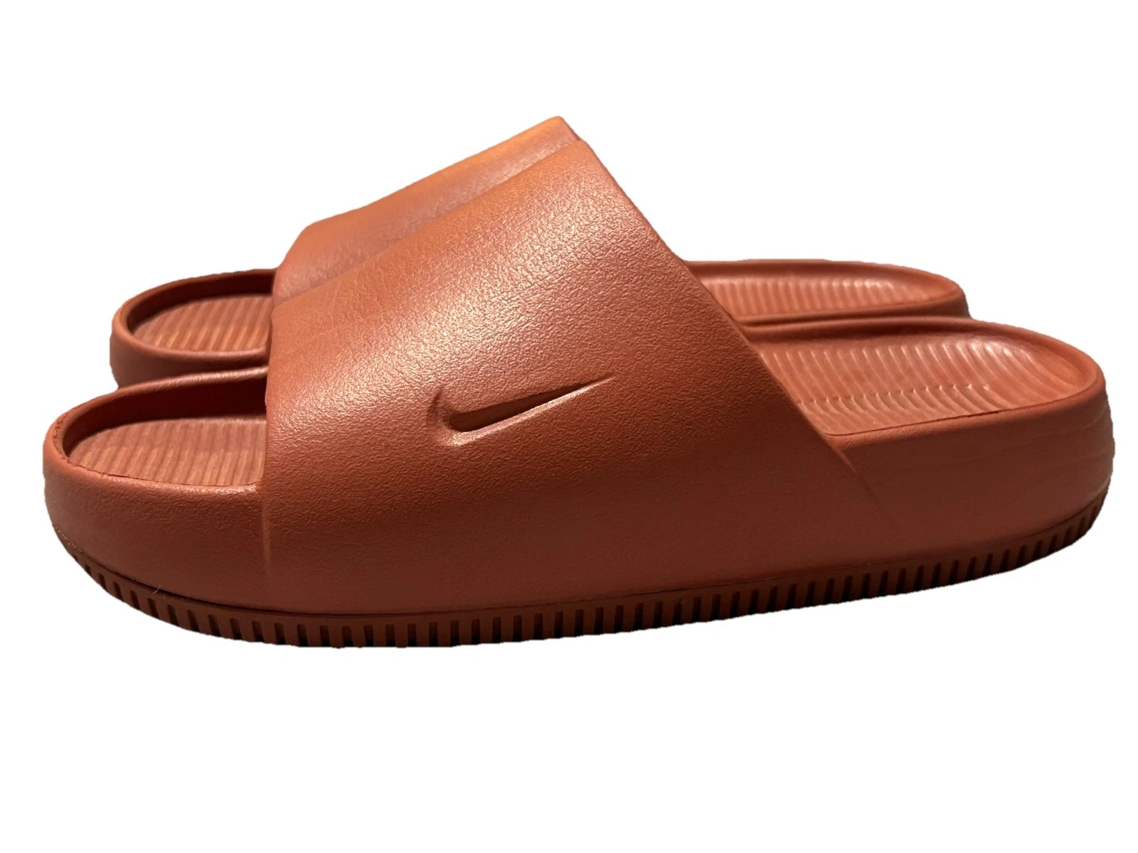 Sandali Nike donna calmi slide ciabatte robusti arancioni limitati uomo 5 donna 6