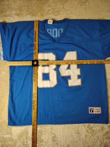 Detroit Lions Trikot Herman Moore Logo 7 Herren #84 Gr. XL Kurzarm - Bild 8 von 10