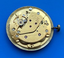 Favre-Leuba 273 Vintage Watch Movement – Good Balance – For Parts/Repair