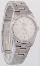 Rolex Air-King Precision SILVER Stainless Steel 3-6-9 Oyster 34mm Watch 14000 4
