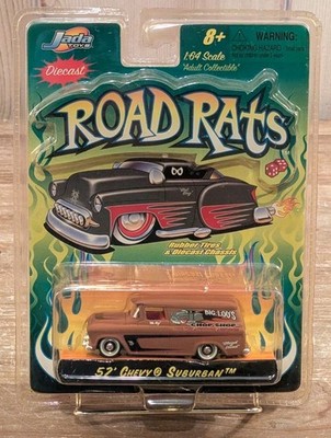 Jada 2002 1:64 Road Rats '57 Chevy Suburban Primer Brown - Big