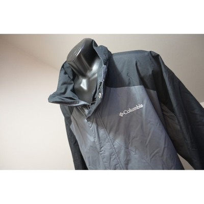 Columbia Jacket Shell Men 3XT Gray Black Interchange Colorblock Excellent