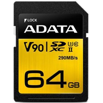 ADATA Premier One 64 GB SDXC, Speicherkarte