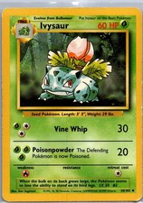 Ivysaur 30/102 Base Set Uncommon LP Pokemon TCG on eBay