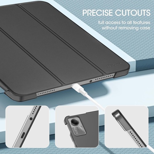 Hülle für Xiaomi Redmi Pad SE 11 Zoll 2023 Dünn leicht Schutz Flip Cover Schwarz - Bild 7 von 10