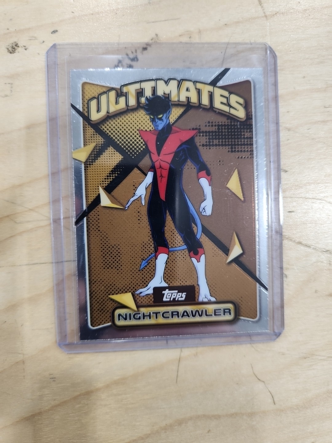 Topps Finest Xmen 97 Nightcrawler Ultimates Gold #77