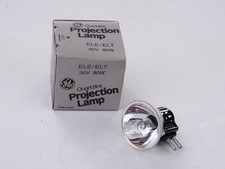 NEW GE Quartzline Projection Lamp ELE / ELT 30V 80W