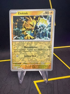  Elektek 125/165 | Pokemon 151 Reverse Holo | deutsch