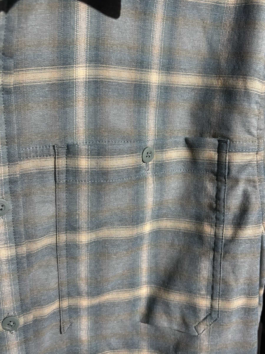 REI Co-op Shirt Sz M Green Plaid Outdoor Hiking Bluesign Product Mens June 2021 View 6
